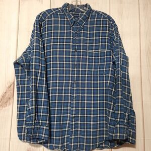John Ashford Shirt Men's‎ Extra Large Flannel Plaid